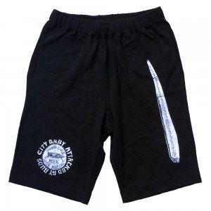 ■ROCKY & The SWEDEN_CITY BABY ATTACKED BY BUDS HALF PANTS■