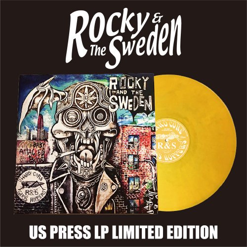 ■ROCKY AND THE SWEDEN_CITY BABY ATTACKED BY BUDS US盤(LP/RESIN COLOR VINYL)■