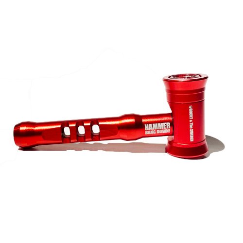 ■ROCKY & THE SWEDEN_"HAMMER"Smoking Pipe Red■